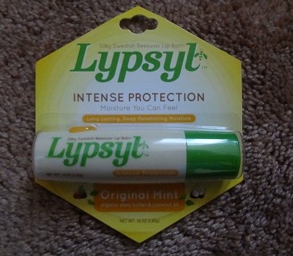 Lypsyl Intense Protection Lip Balm SPF15, Original Mint 1.JPG