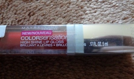 Maybelline Colorsensational High Shine Lip Gloss, 80 Gleaming Grenadine 2.JPG