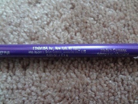 L%5COreal Infallible Silkissime Pencil Eyeliner, 240 Pure Purple 8.JPG