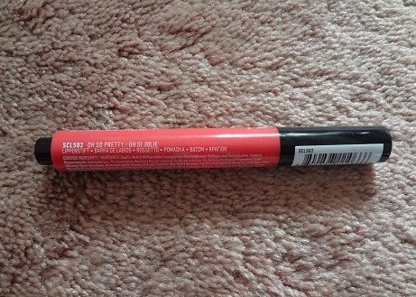 NYX Super Cliquey Matte Lipstick, SCLS02 Oh So Pretty 2.JPG