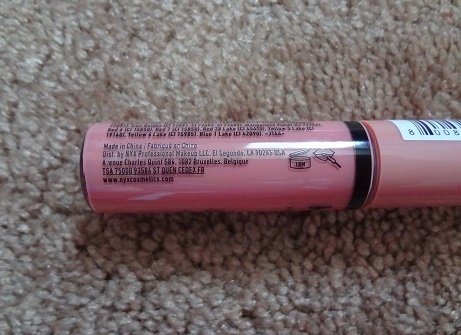 NYX Butter Gloss, BLG05 Creme Brulee 5.JPG