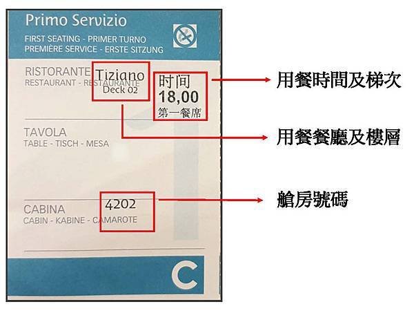 COSTA餐桌卡說明_沒餐桌號