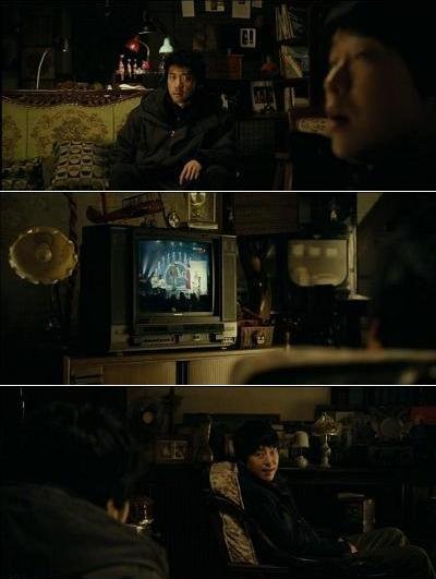 綁匪根據地佈置電視機.JPG