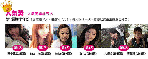 素驗美女比賽