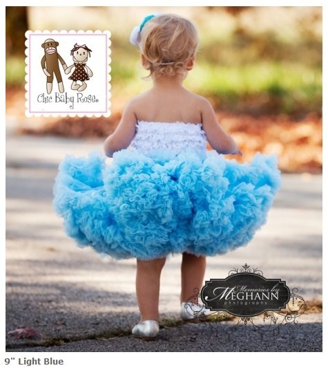 9 Tutu Length Pettiskirt_light blue 2