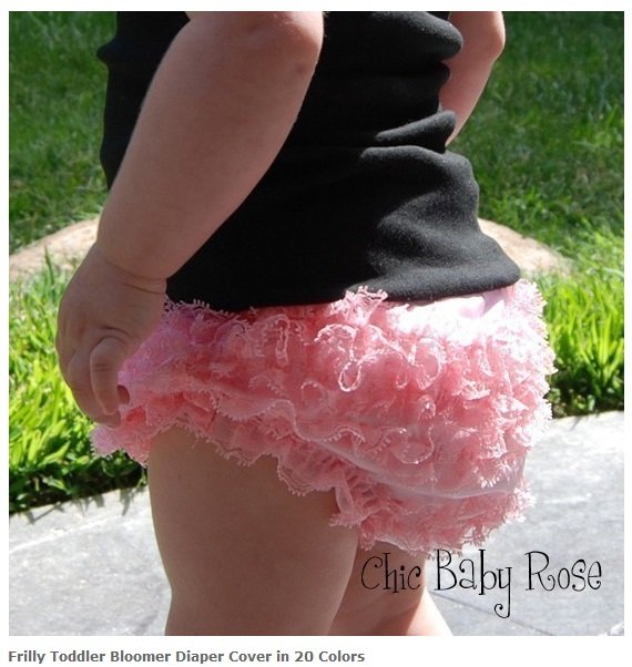 Frilly Toddler Bloomer Diaper Cover