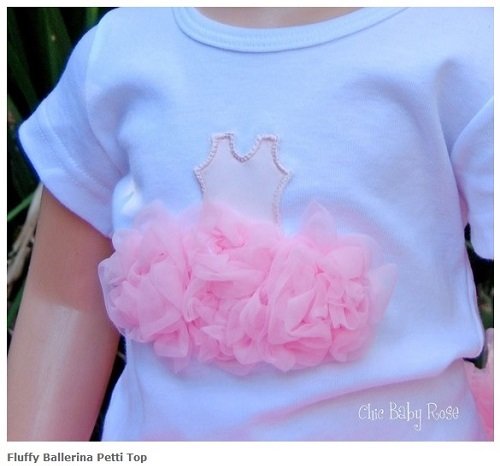 Fluffy Ballerina Petti Top