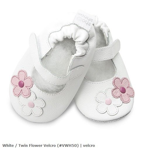 White Twin Flower Velcro (#VWH50) 500