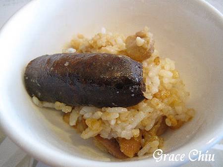 臘腸北菇滑雞飯