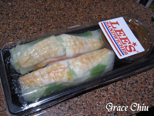 鮮蝦燒肉生春捲～LEE’S SANDWICHES～來自全美最大越式三明治連鎖店