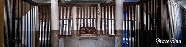 扇形拘留室 監視臺 臺灣新文化運動紀念館 北警署 市定古蹟 水牢 日式廳舍