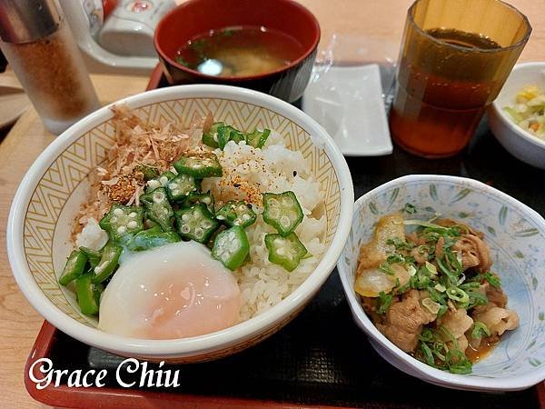 すき家朝食 sukiya早餐 すき家早餐 牛肉元氣朝食(89元)