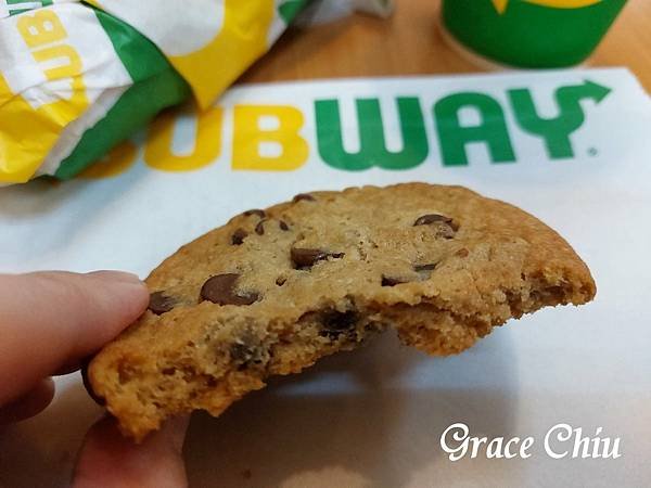 SUBWAY 潛艇堡 SUBWAY巧克力豆餅乾