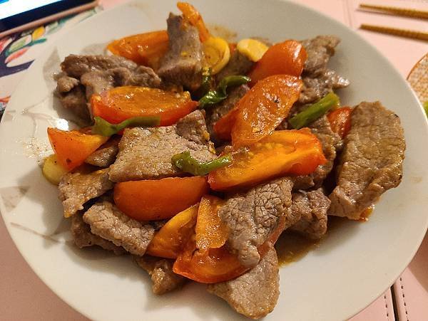 蕃茄炒牛肉
