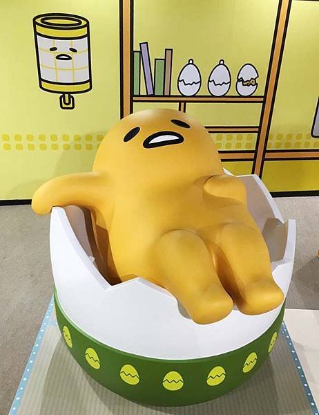 蛋黃哥懶得展