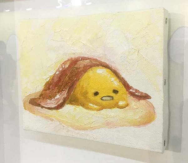 蛋黃哥懶得展