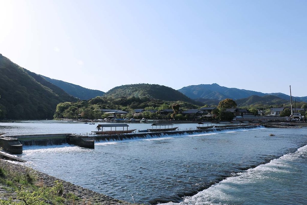 嵐山桂川
