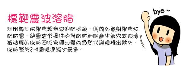 標靶震波溶脂 費用 標靶震波溶脂  價格 標靶震波溶脂  手臂 標靶震波溶脂 效果 標靶震波溶脂 美麗晶華診所 推薦 美麗晶華 標靶震波溶脂 01.jpg
