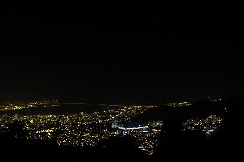 檳城升旗山夜景