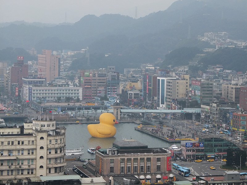 2013黃色小鴨最終站基隆港