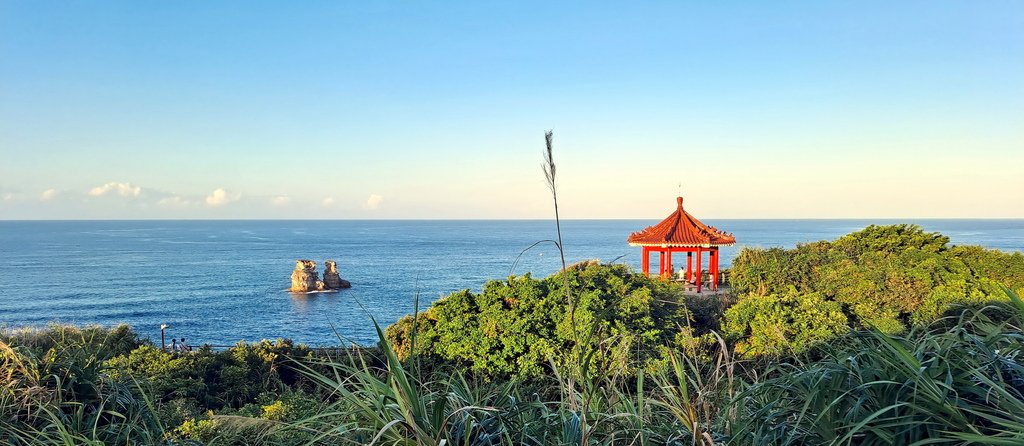 |台北|【金山區❤獅頭山登山步道。中正亭。燭臺雙嶼】㊙台北旅