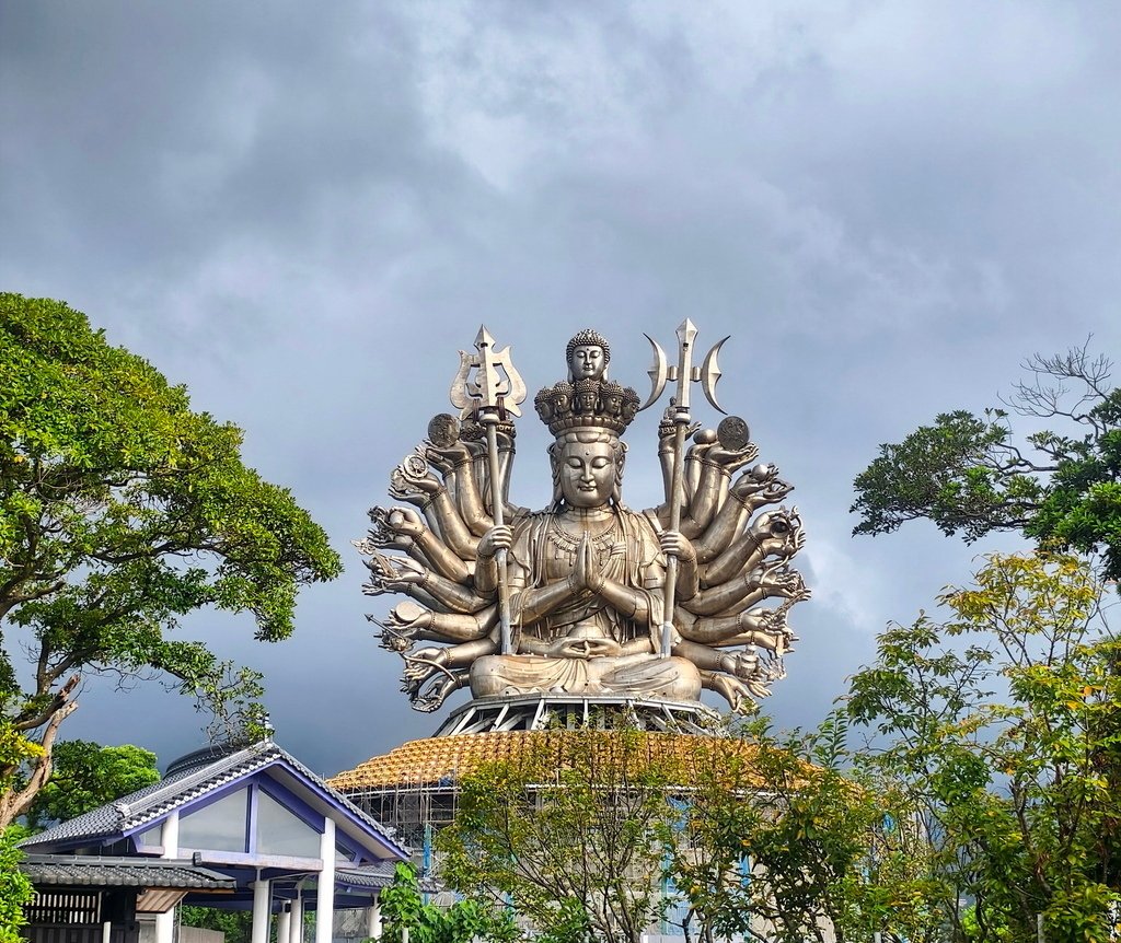 |台北|【淡水區❤緣道觀音廟。淡水 ‧ 千手千眼觀世音菩薩 