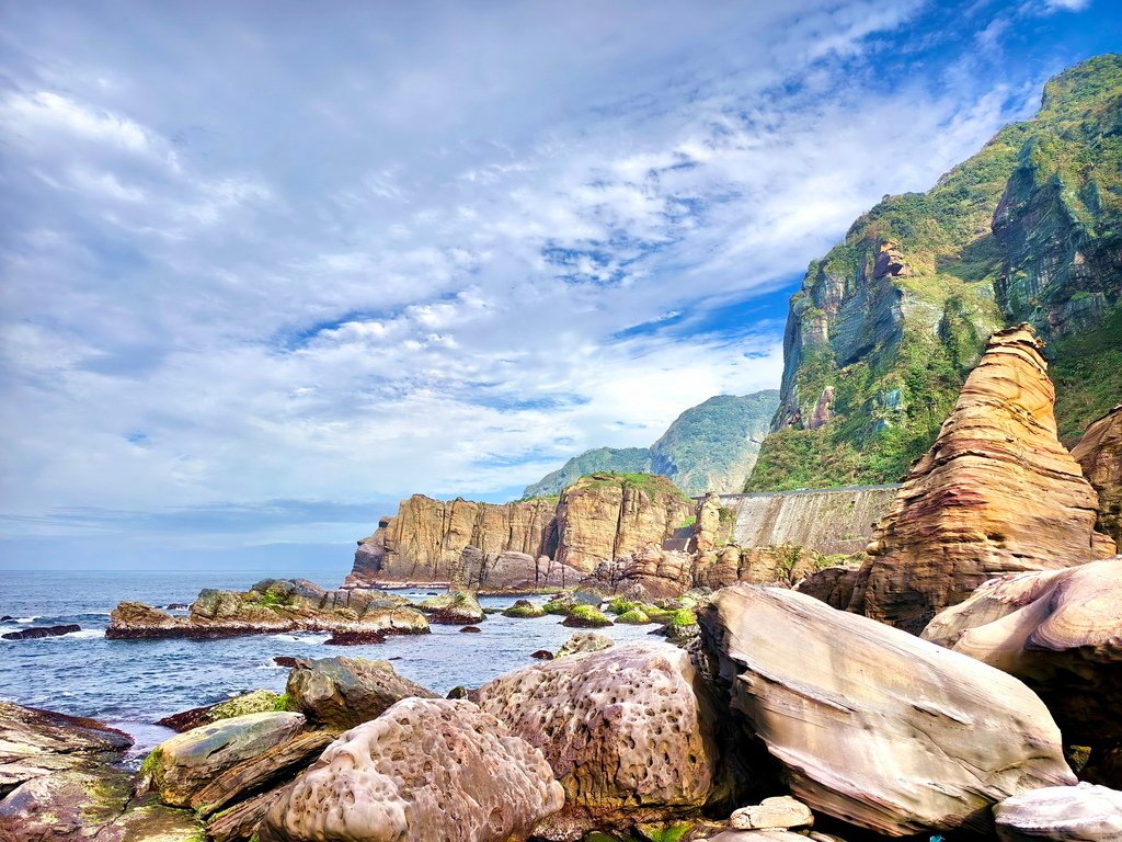 |台北|【瑞芳區❤南雅奇岩。南雅海岸】㊙台北旅遊景點秘境