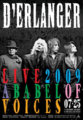 D&apos;ERLANGER &quot;LIVE 2009 a babel of voices&quot;