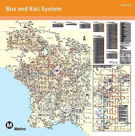 Metro system map