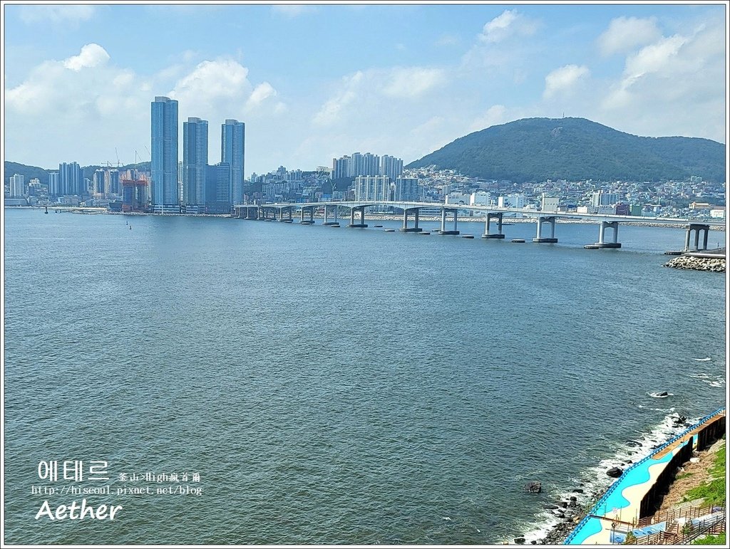 【釜山/影島】◆Aether◆白淺灘純白大片落地窗絕美海景咖
