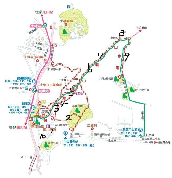 美食人生【劍潭山親山步道】