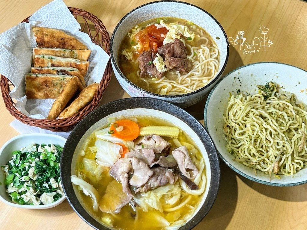 竹北東小食-餐點合照