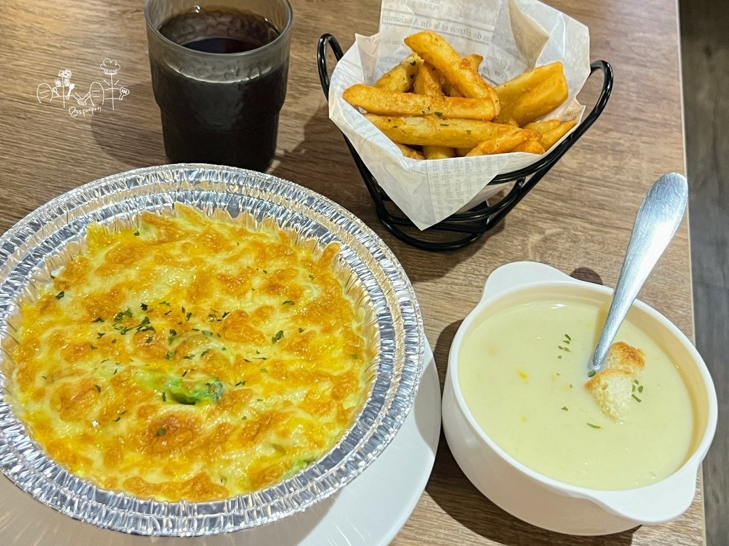 艾隆義式麵食館(北車店)_焗烤奶油松露雞柳麵套餐