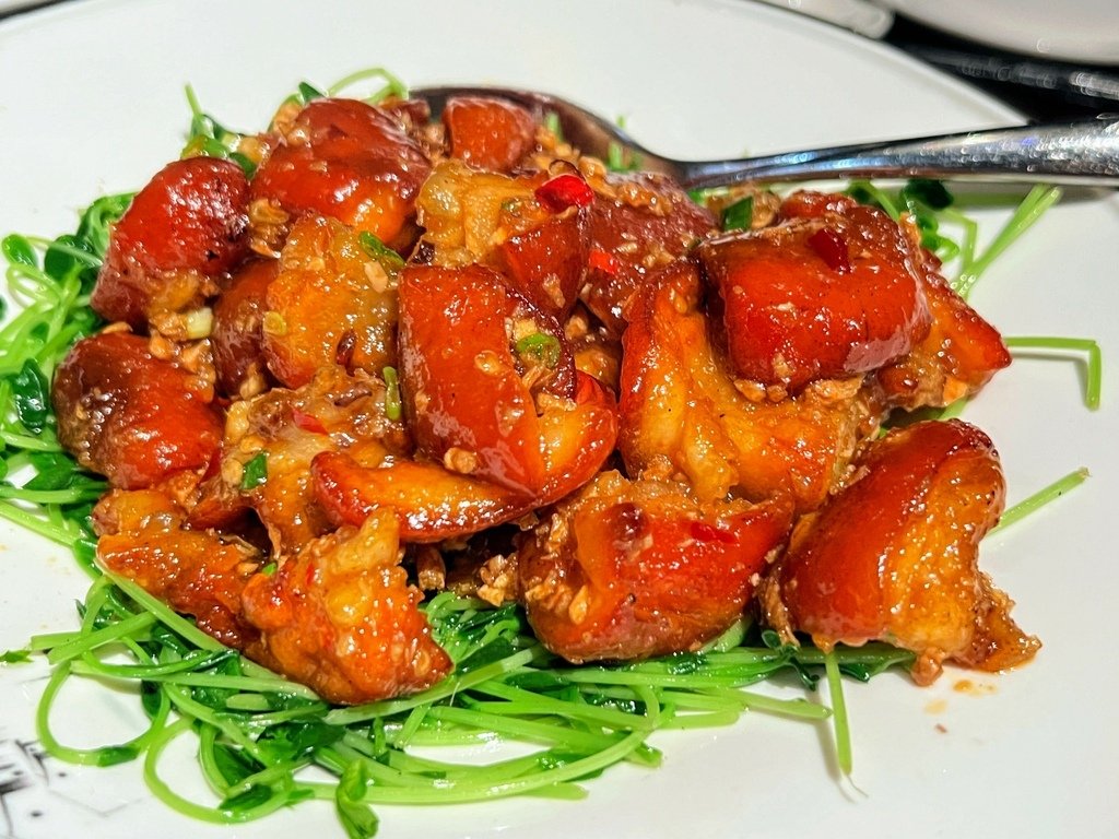 桃園美食灶腳小館阿公舞蹄花