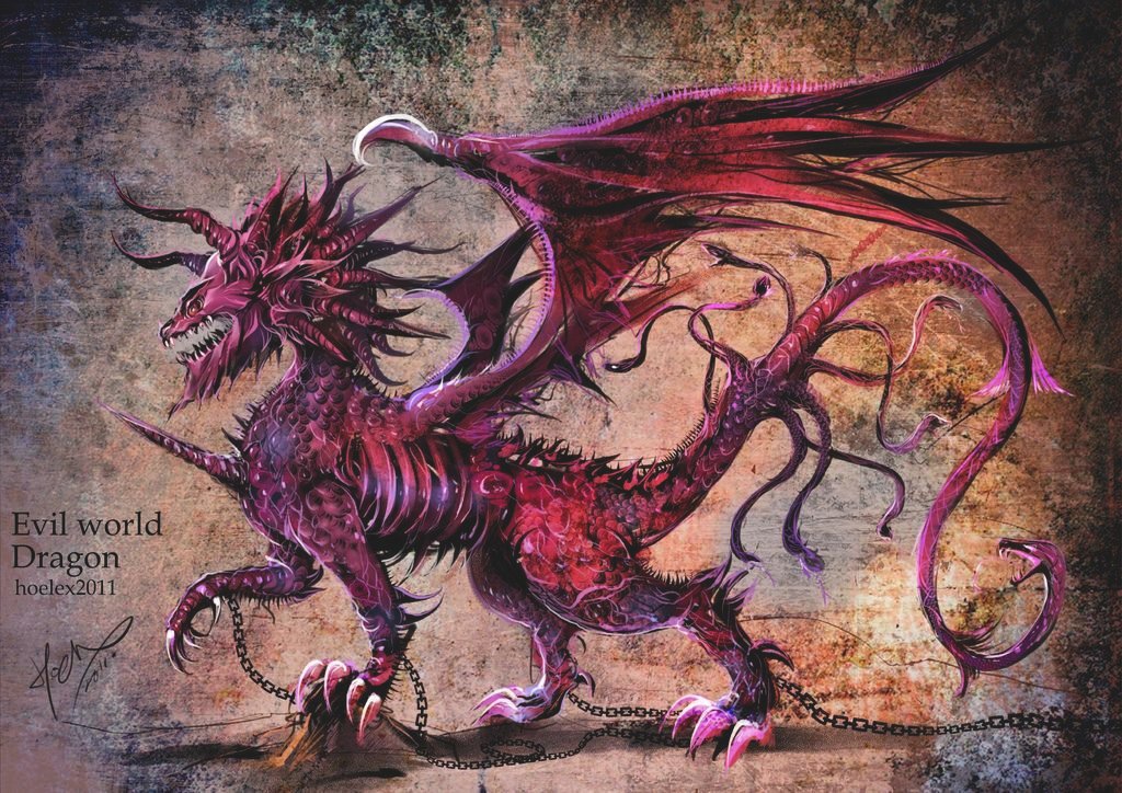 魔龍世界設計圖 - 邪靈毒蛇龍 - HOELEX20.JPG