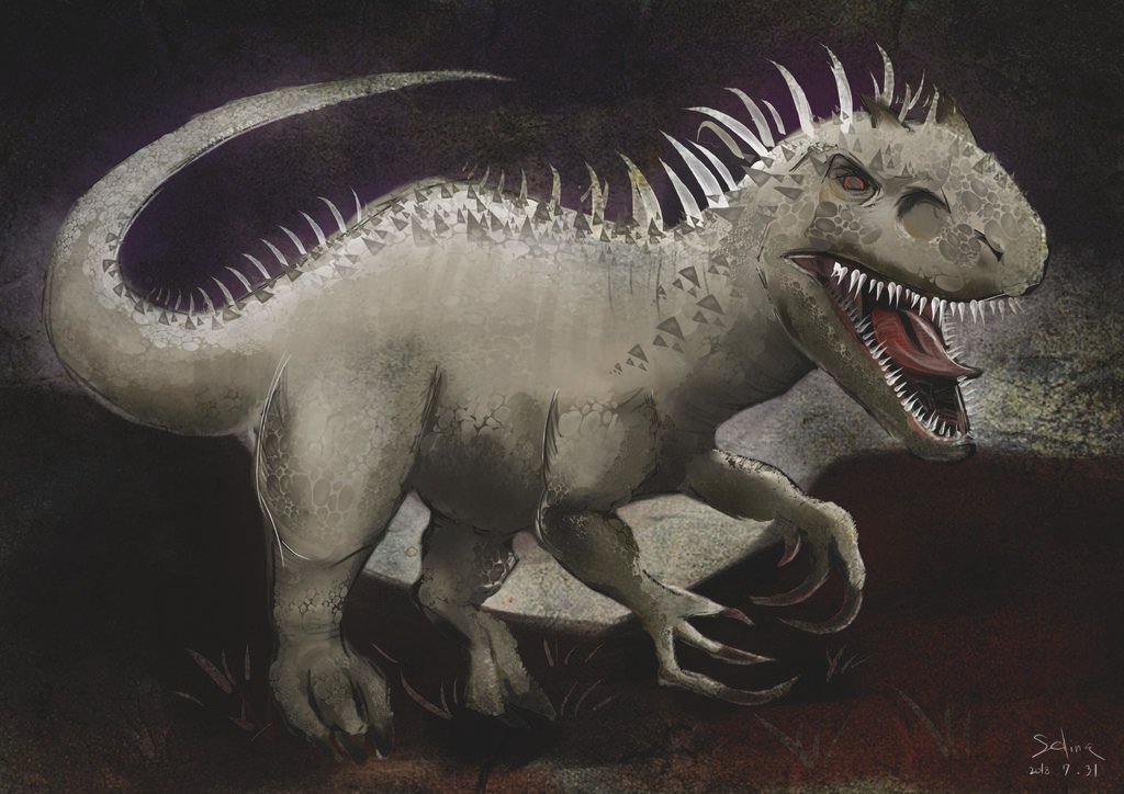 侏儸紀世界Jurassic Park-D-雷克斯暴虐霸王龍-洪韡庭.jpg
