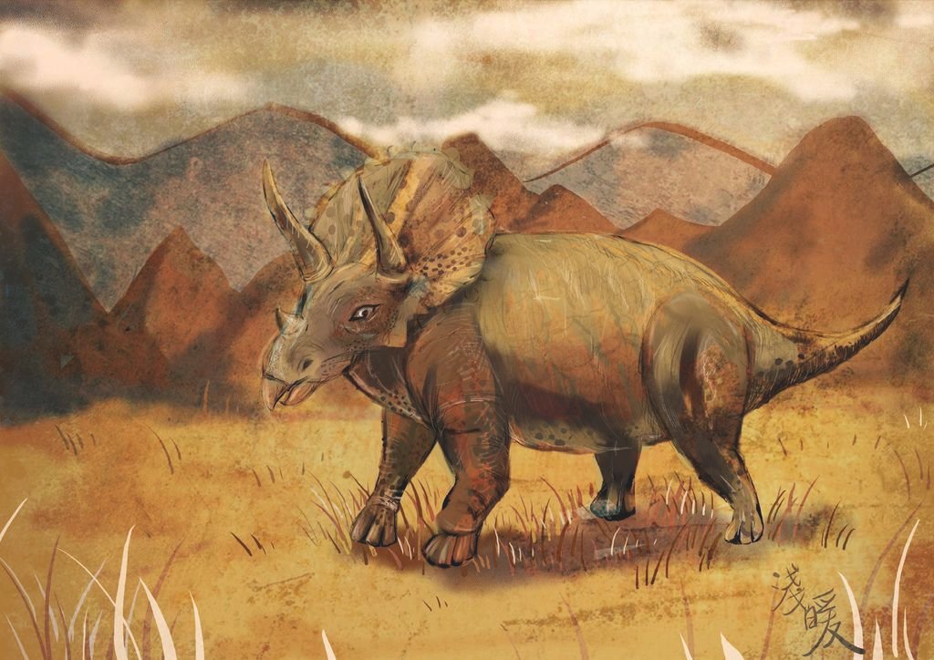 侏儸紀世界Jurassic Park-三角龍Triceratops-林佳柔.jpg