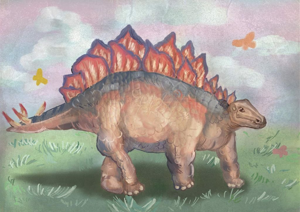 侏儸紀世界Jurassic Park-劍龍Stegosaurus-傅妃甄 .jpg