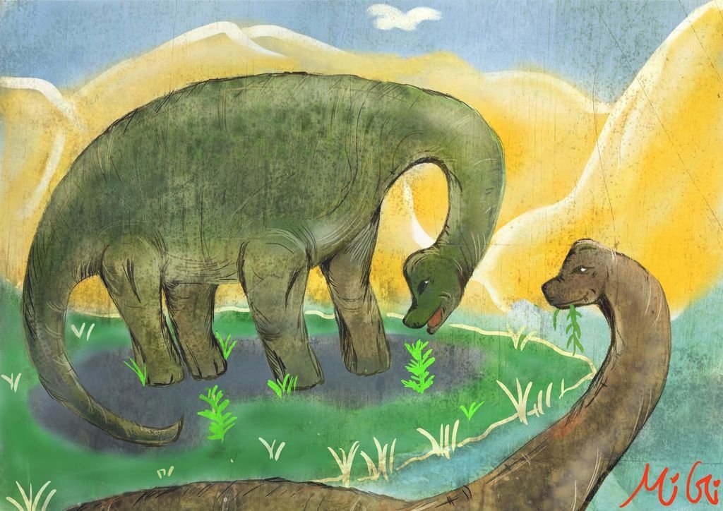 侏儸紀世界Jurassic Park-腕龍Brachiosaurus-鄔皓妤(MiGi)02.jpg