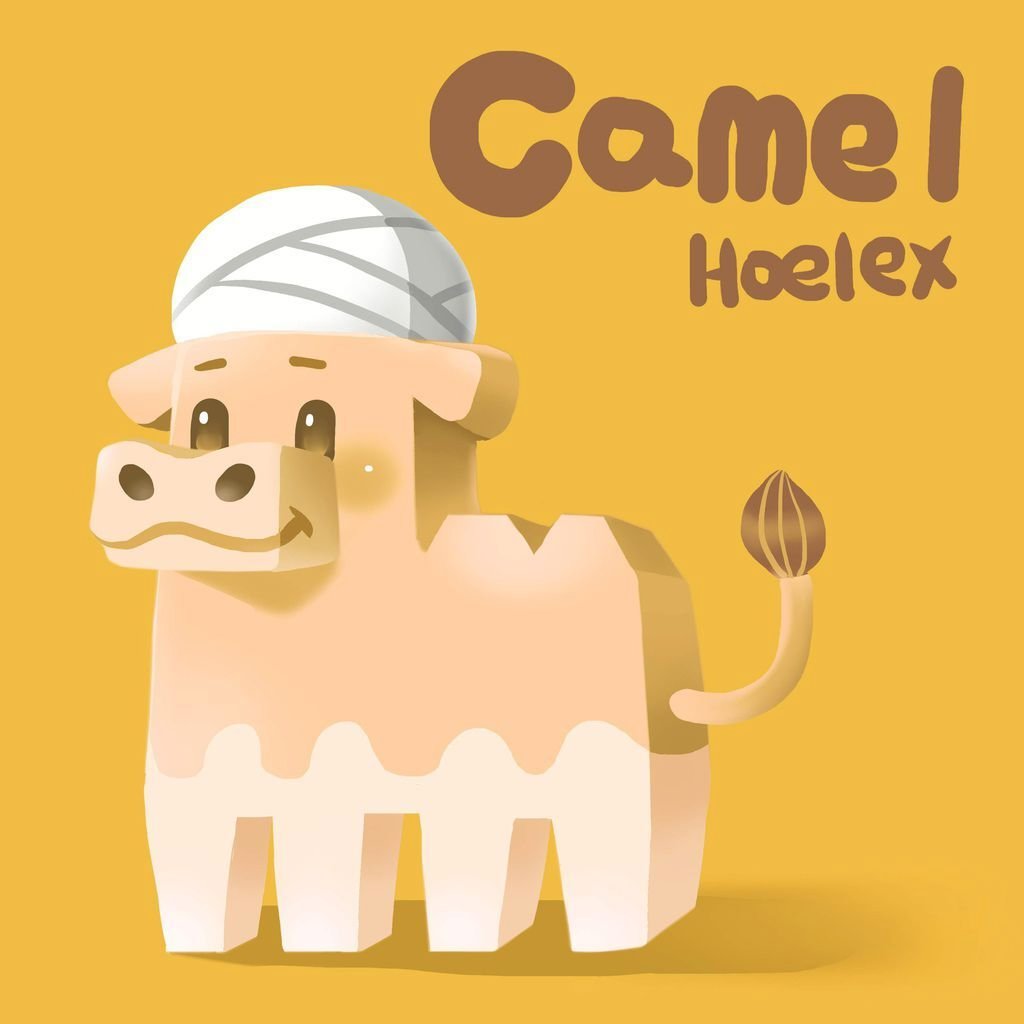 DODO ZOO方塊動物-Camel 駱駝山山-hoelex.jpg