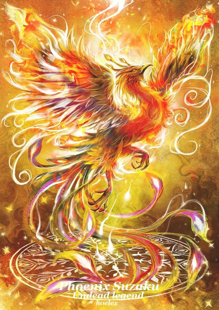 神奇守護幻獸-召喚魔法生物-鳳凰不死鳥Phoenix-hoelex1.jpg