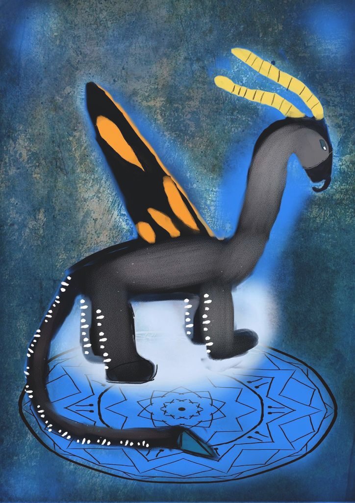 神奇守護幻獸-召喚魔法生物-奇怪狩獵鳳蝶-歐姿欣.jpg