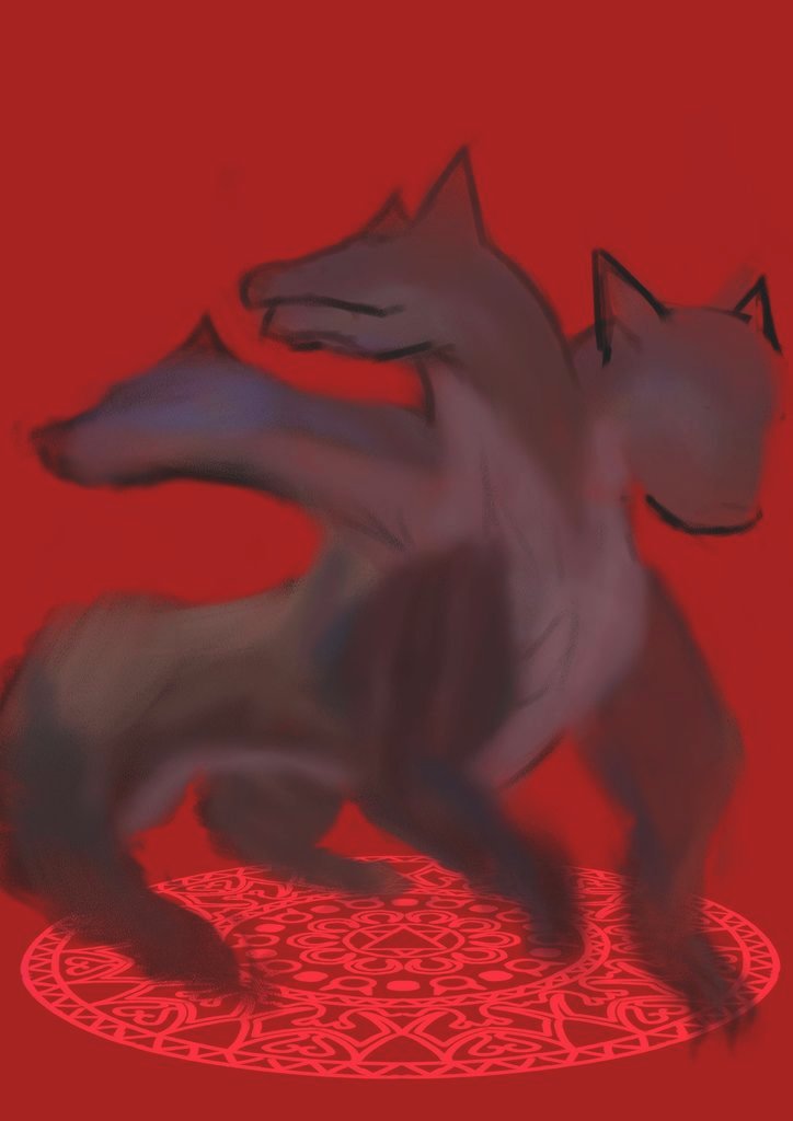 神奇守護幻獸-召喚魔法生物-刻耳柏洛斯Cerberus_呂哲賢.jpg