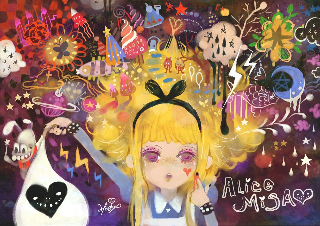 插畫繪本風-Alice Misa Black Love.JPG