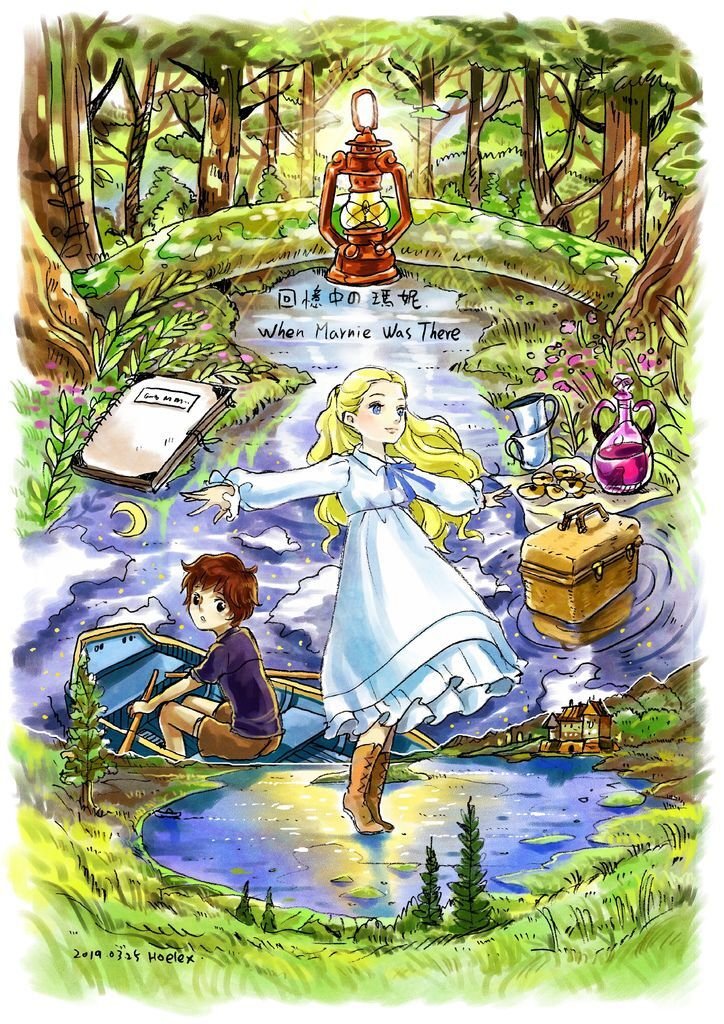 吉卜力動畫手稿展%2F插畫二創繪 By Hoelex浩理斯