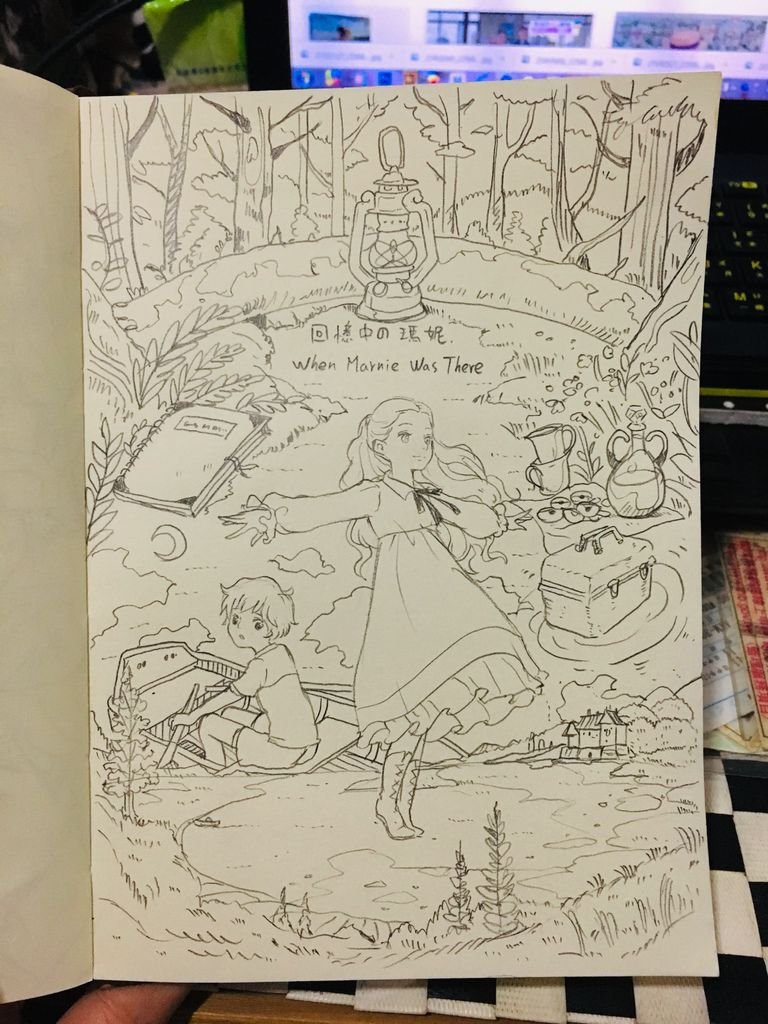 吉卜力動畫手稿展%2F插畫二創繪 By Hoelex浩理斯