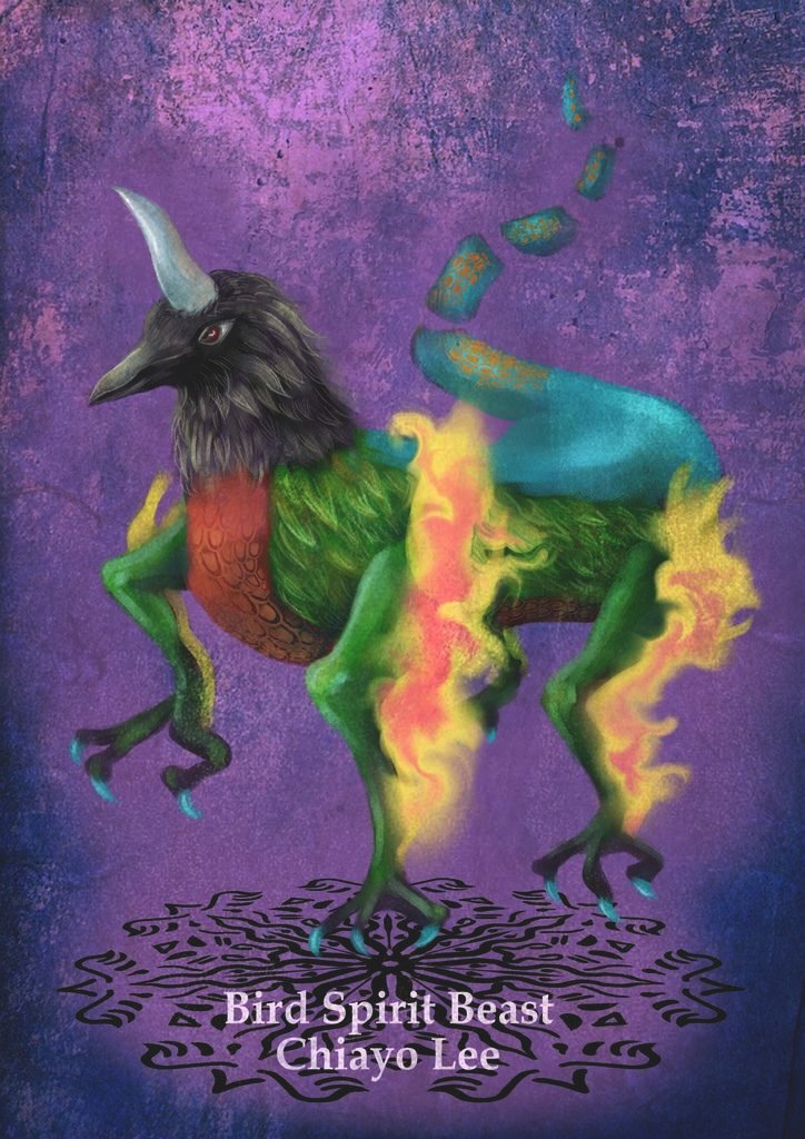 神奇守護幻獸-召喚魔法生物-bird spirit beast-chiayo李佳祐.jpg