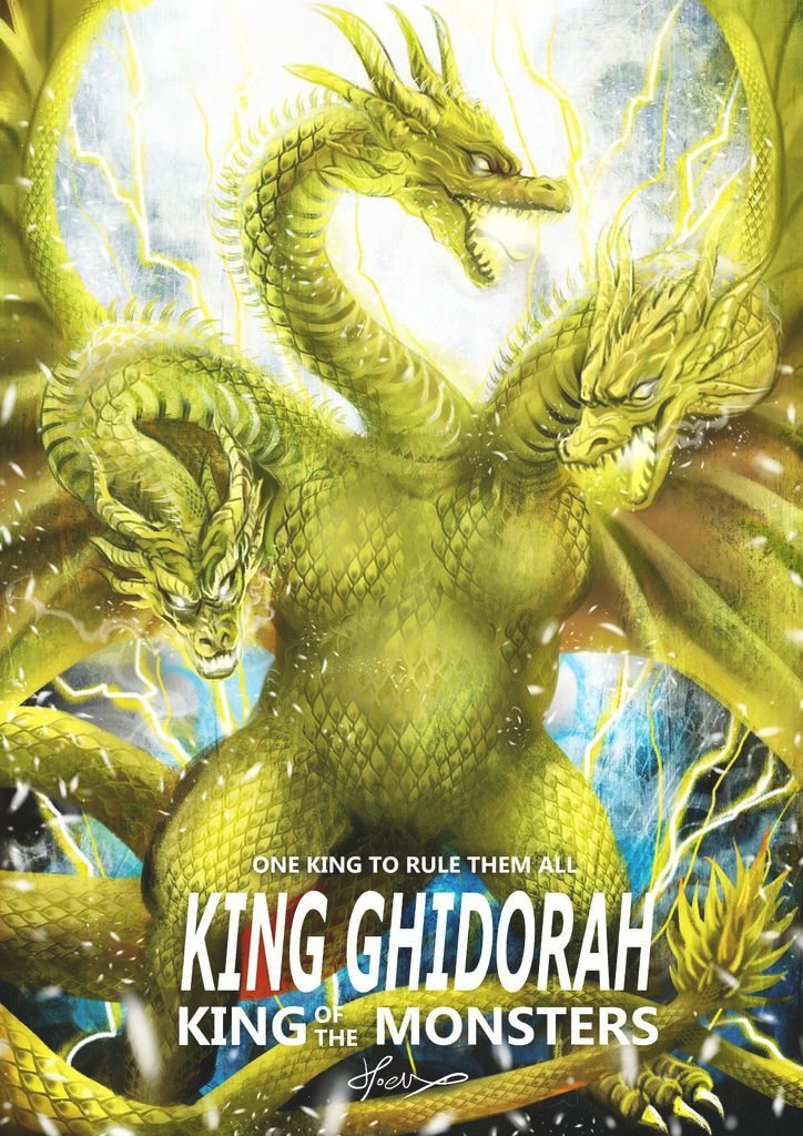 神奇守護幻獸-哥吉拉ゴジラGodzilla-王者基多拉 King Ghidorah-hoelex21.jpg