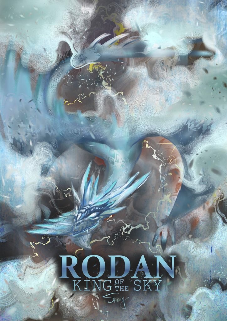 神奇守護幻獸-哥吉拉ゴジラGodzilla-拉頓 Rodan-謝依璇.jpg