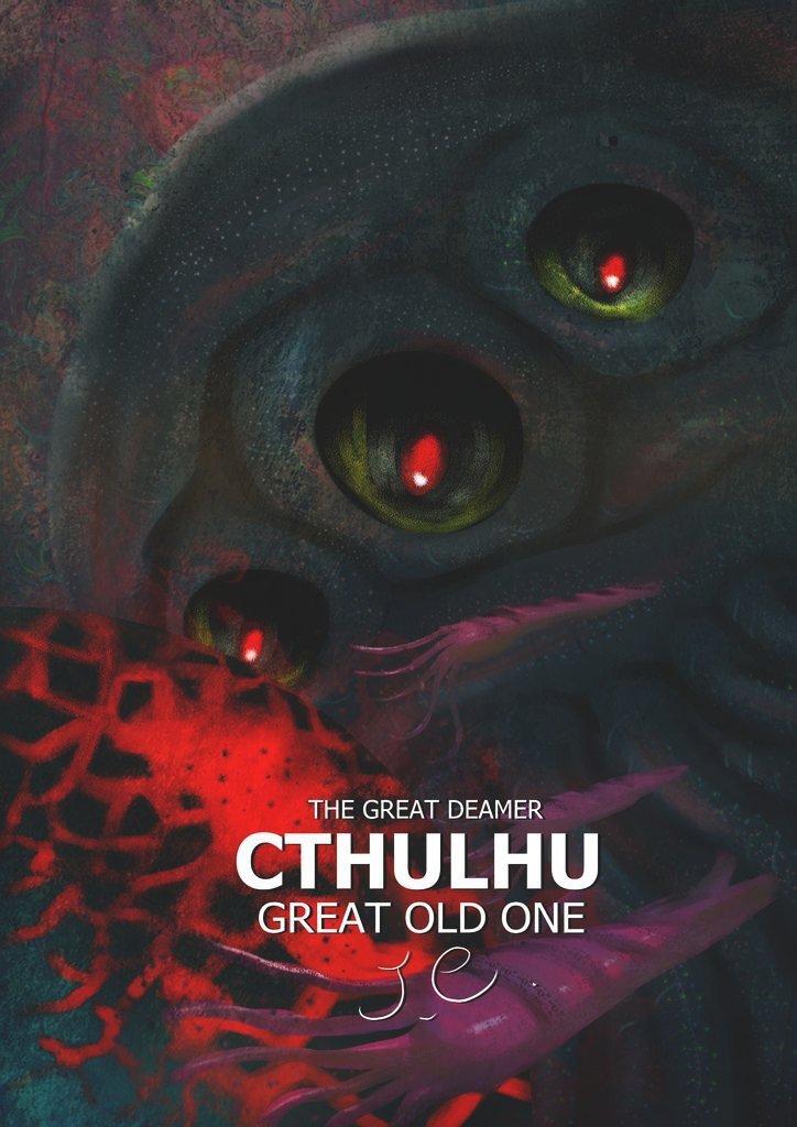 神奇守護幻獸-洛夫克拉夫特Lovecraft-克蘇魯Cthulhu-曾郁仁.jpg